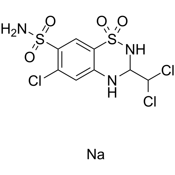 Trichlormethiazide sodium 91996-54-2